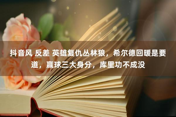抖音风 反差 英雄复仇丛林狼，希尔德回暖是要道，赢球三大身分，库里功不成没